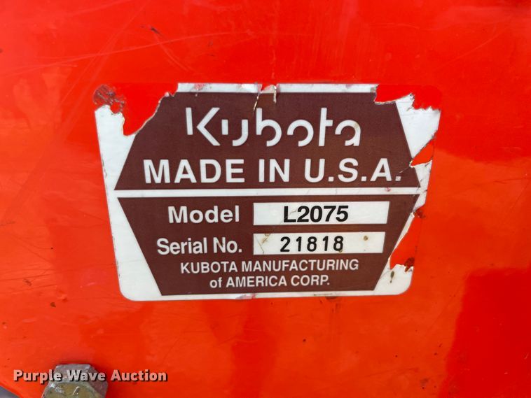 image for item KK9485 Kubota L3010GST  MFWD tractor
