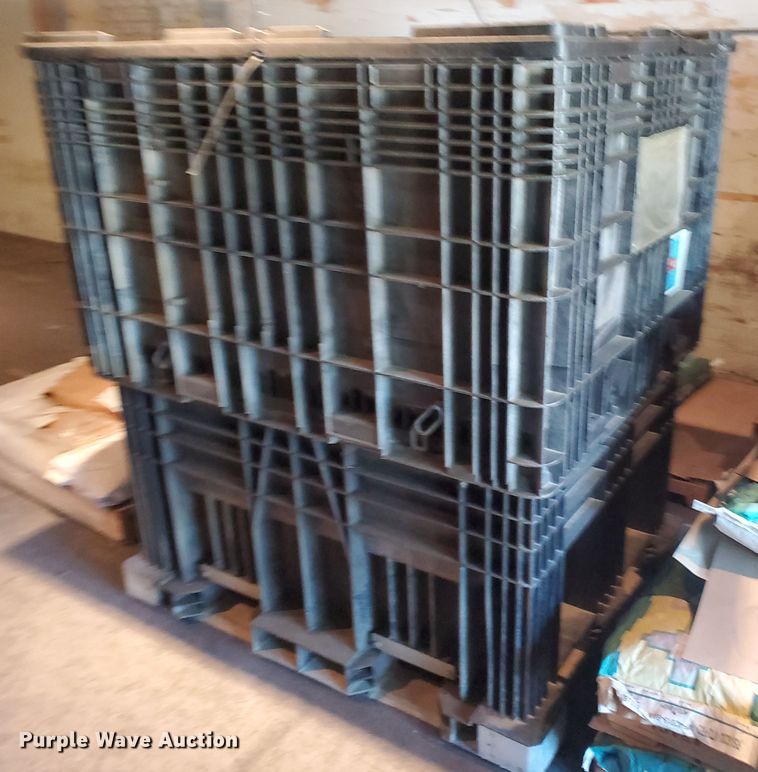 image for item KY9173 (10) Buckhorn CenterFlow bulk seed boxes