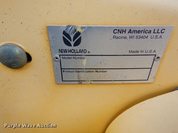 image for item DK2295 2007 New Holland HW325  windrower