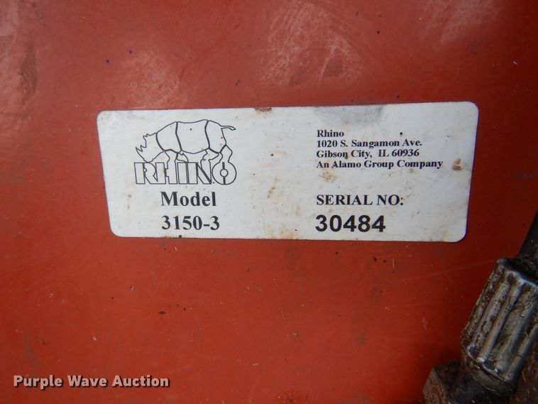 image for item DK2302 Rhino 3150-3  batwing rotary mower