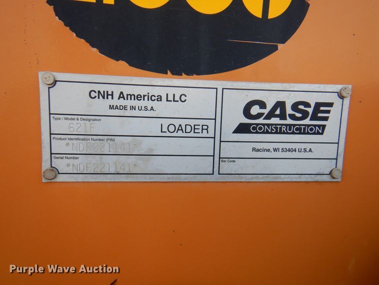 image for item DK2305 2014 Case 621F  wheel loader