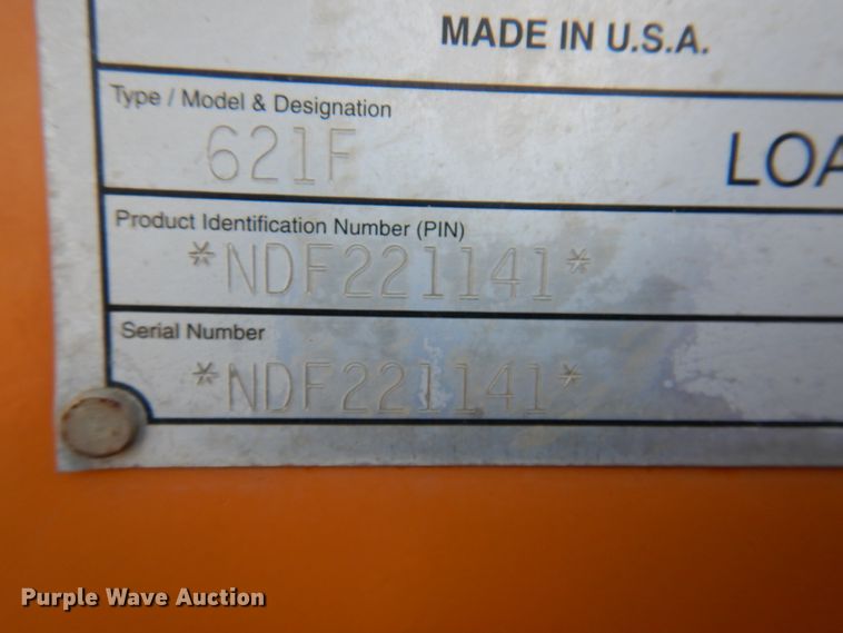 image for item DK2305 2014 Case 621F  wheel loader