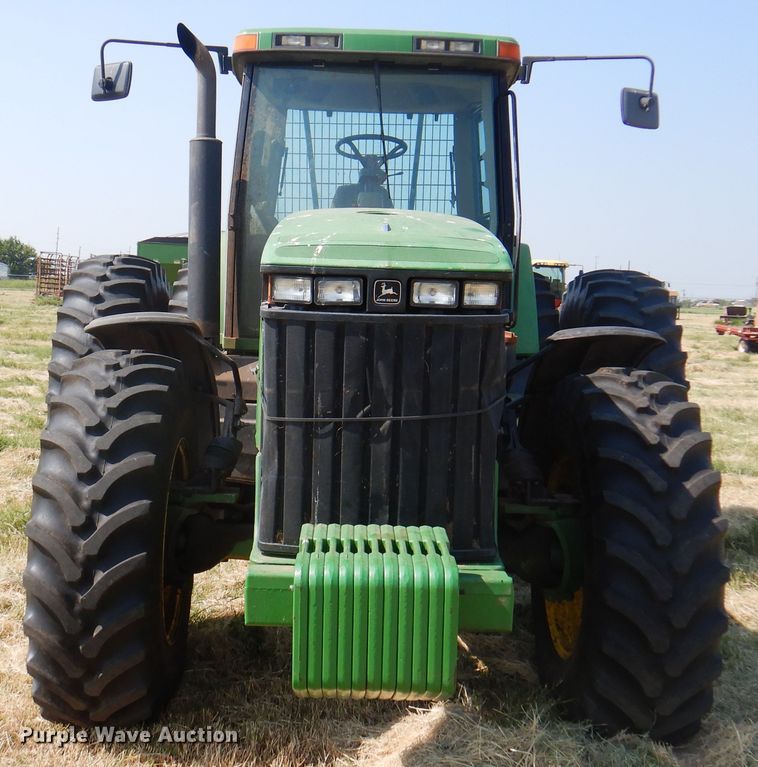 image for item DK2314 1996 John Deere 8400  MFWD tractor