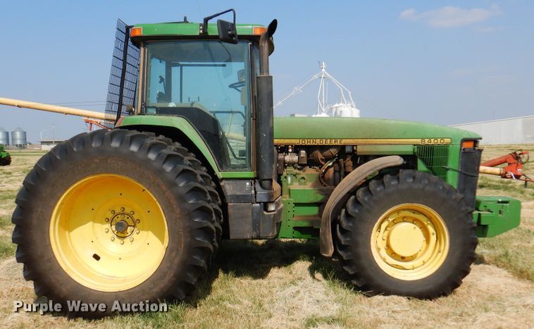 image for item DK2314 1996 John Deere 8400  MFWD tractor
