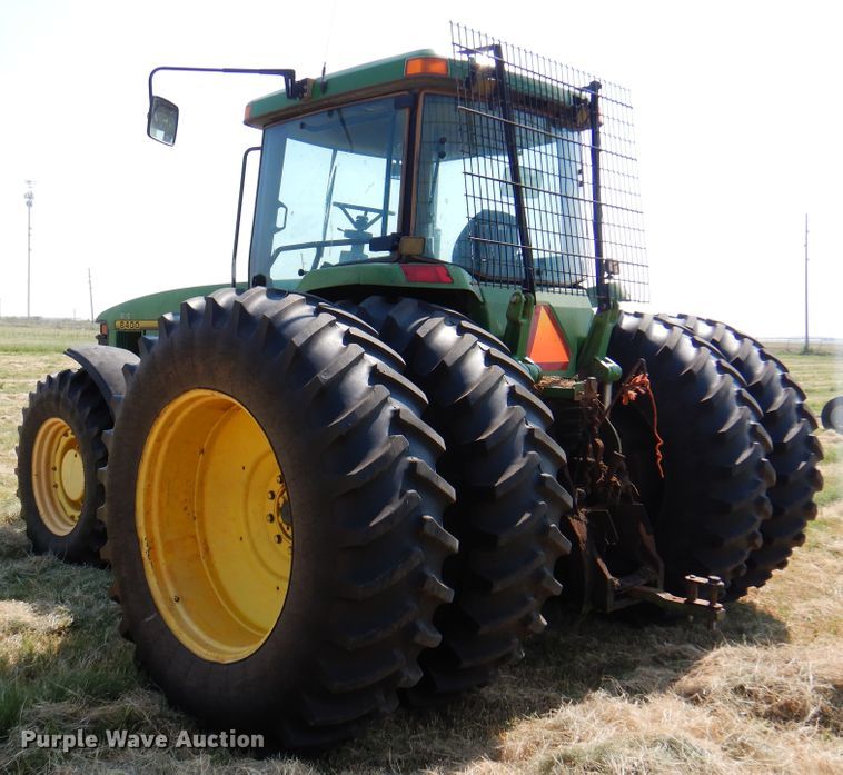 image for item DK2314 1996 John Deere 8400  MFWD tractor