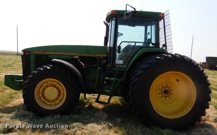 image for item DK2314 1996 John Deere 8400  MFWD tractor