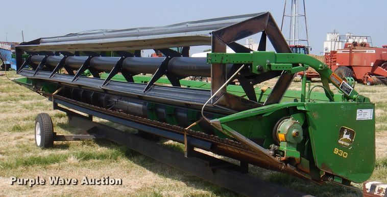 image for item DK2319 1995 John Deere 930  rigid head