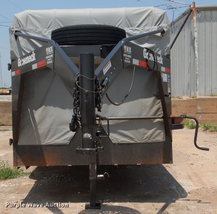 image for item DK2323 2019 Gooseneck  livestock trailer