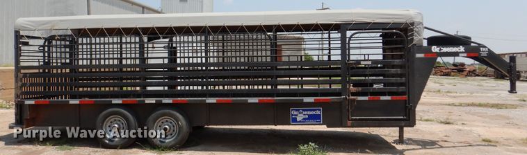 image for item DK2323 2019 Gooseneck  livestock trailer