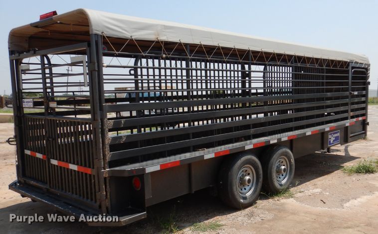 image for item DK2323 2019 Gooseneck  livestock trailer
