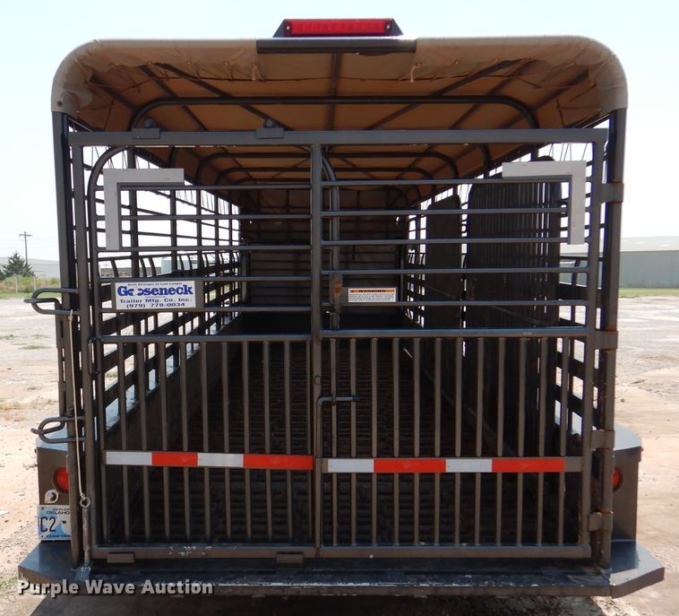image for item DK2323 2019 Gooseneck  livestock trailer
