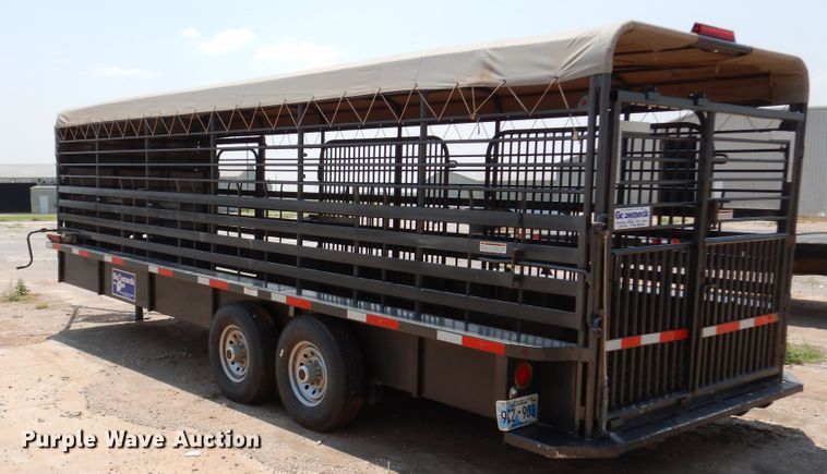 image for item DK2323 2019 Gooseneck  livestock trailer