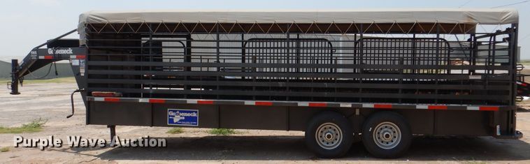 image for item DK2323 2019 Gooseneck  livestock trailer
