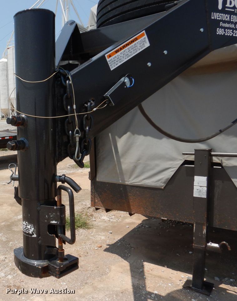 image for item DK2323 2019 Gooseneck  livestock trailer