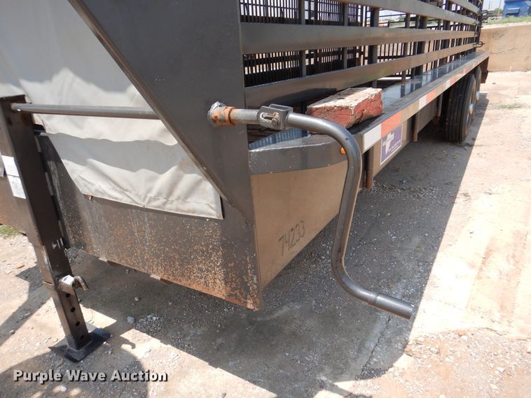image for item DK2323 2019 Gooseneck  livestock trailer