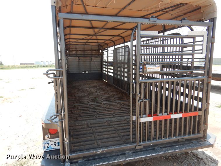 image for item DK2323 2019 Gooseneck  livestock trailer