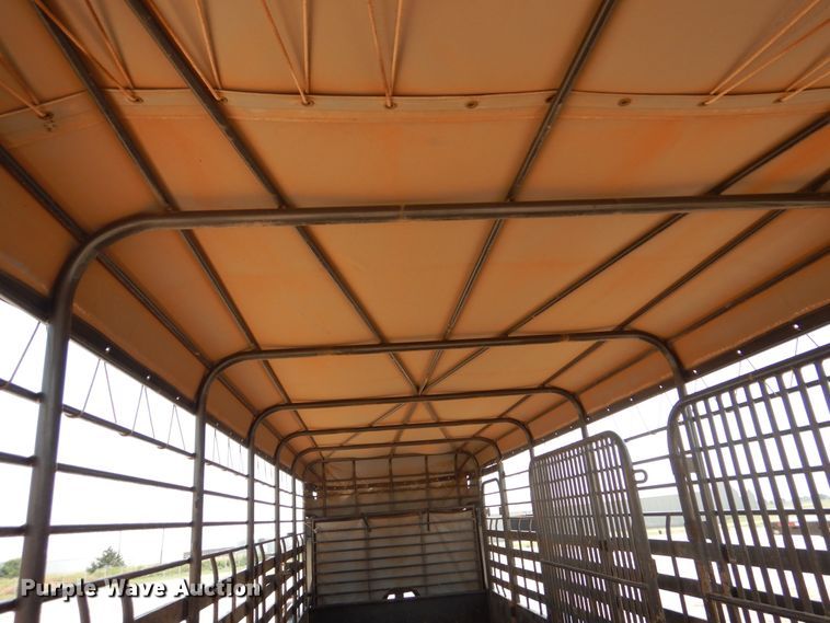 image for item DK2323 2019 Gooseneck  livestock trailer