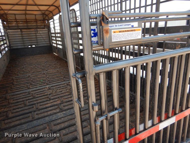 image for item DK2323 2019 Gooseneck  livestock trailer
