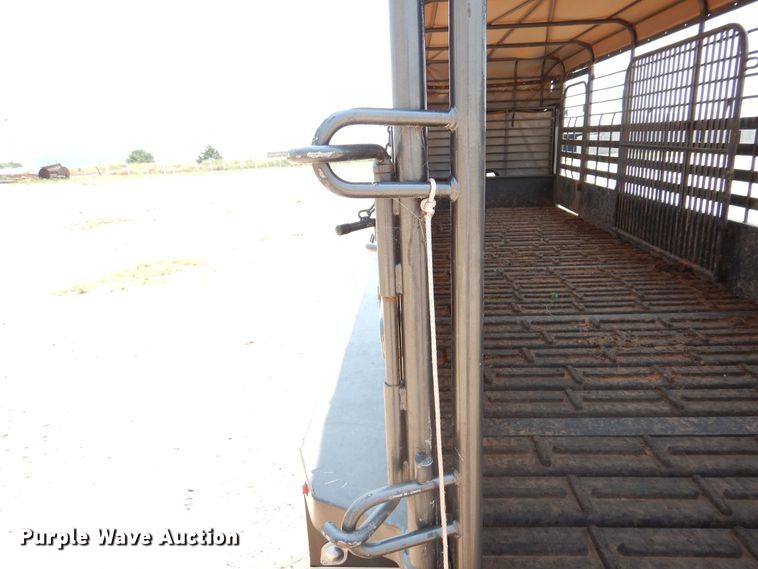 image for item DK2323 2019 Gooseneck  livestock trailer