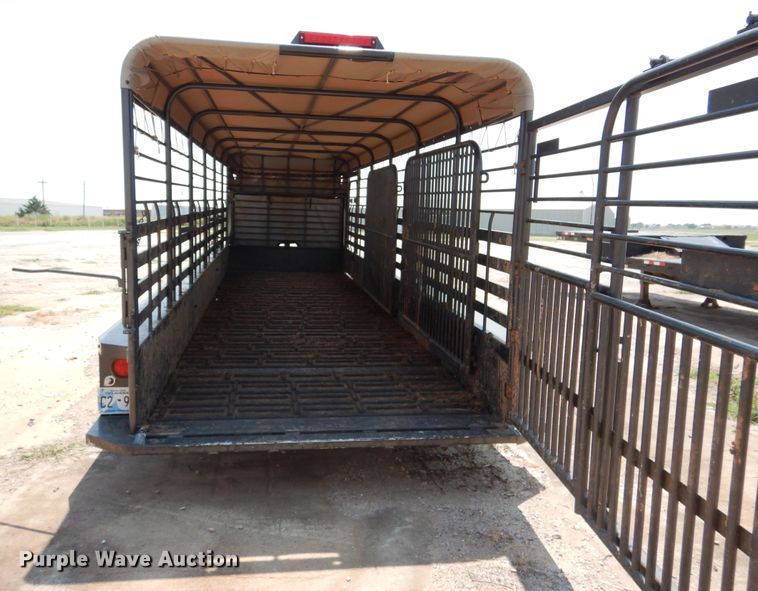 image for item DK2323 2019 Gooseneck  livestock trailer