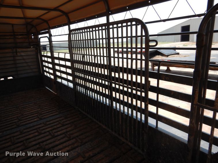 image for item DK2323 2019 Gooseneck  livestock trailer