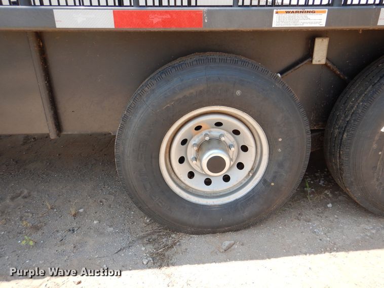 image for item DK2323 2019 Gooseneck  livestock trailer