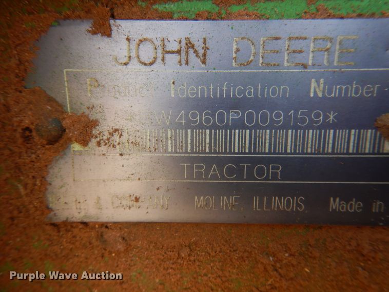 image for item DK2338 1994 John Deere 4960  MFWD tractor