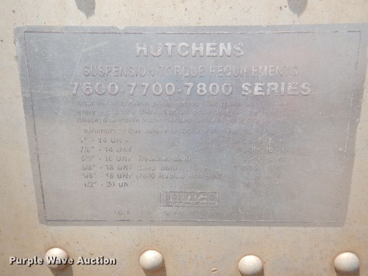 image for item DK2341 1988 Merritt B80-1148-024  livestock trailer