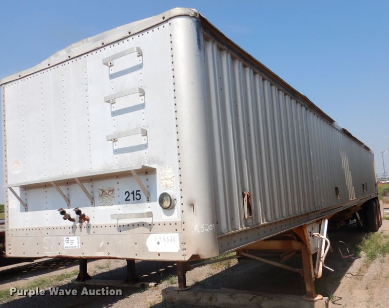 image for item DK2343 1986 Wilson 1W1  grain trailer