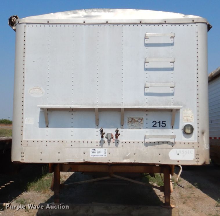 image for item DK2343 1986 Wilson 1W1  grain trailer