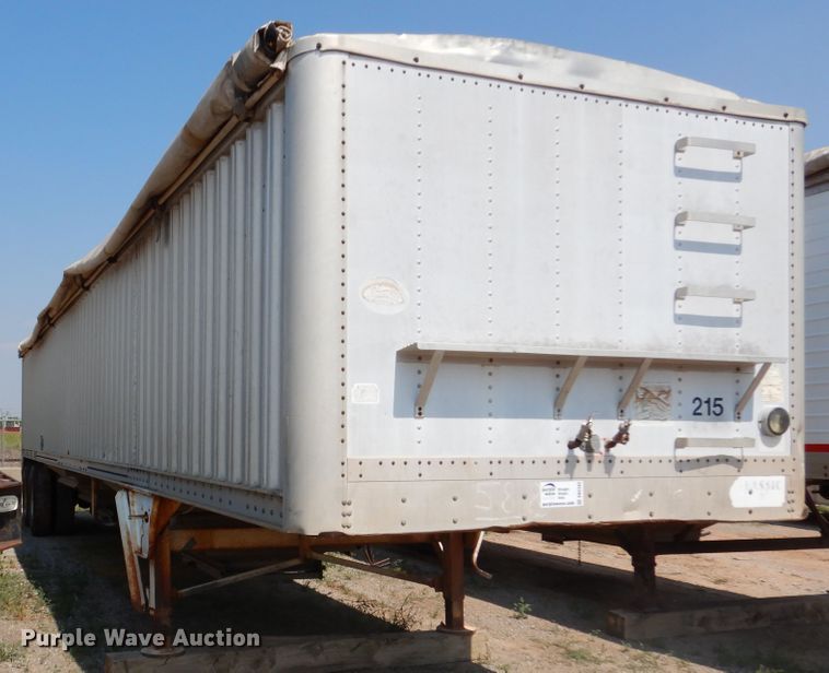 image for item DK2343 1986 Wilson 1W1  grain trailer