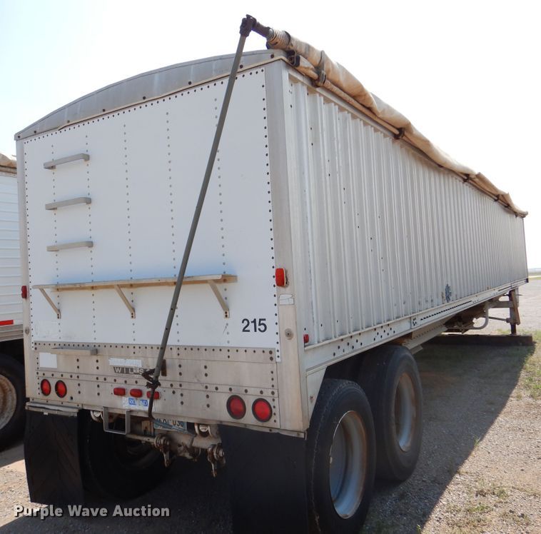 image for item DK2343 1986 Wilson 1W1  grain trailer