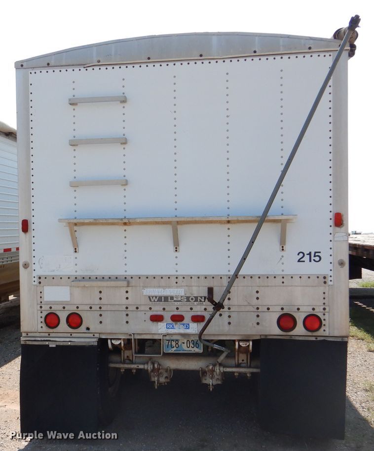 image for item DK2343 1986 Wilson 1W1  grain trailer