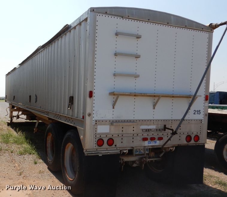 image for item DK2343 1986 Wilson 1W1  grain trailer