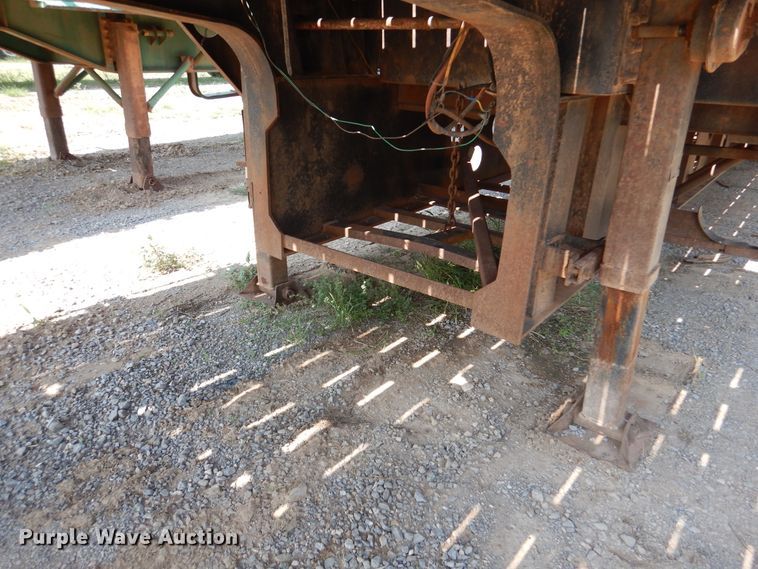 image for item DK2345 1987 Transcraft  drop deck trailer