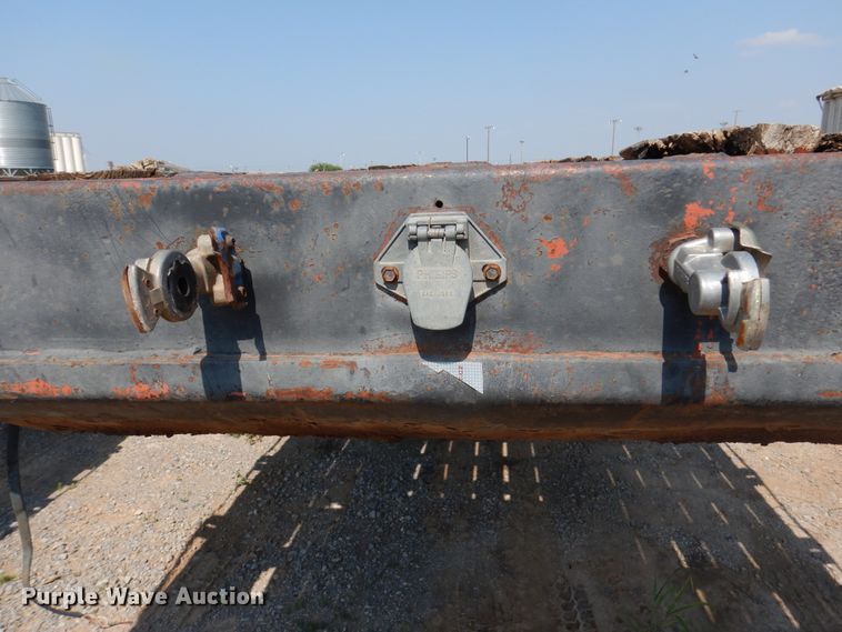 image for item DK2345 1987 Transcraft  drop deck trailer