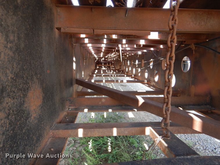 image for item DK2345 1987 Transcraft  drop deck trailer