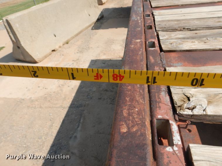 image for item DK2345 1987 Transcraft  drop deck trailer