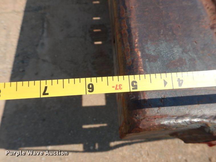 image for item DK2345 1987 Transcraft  drop deck trailer