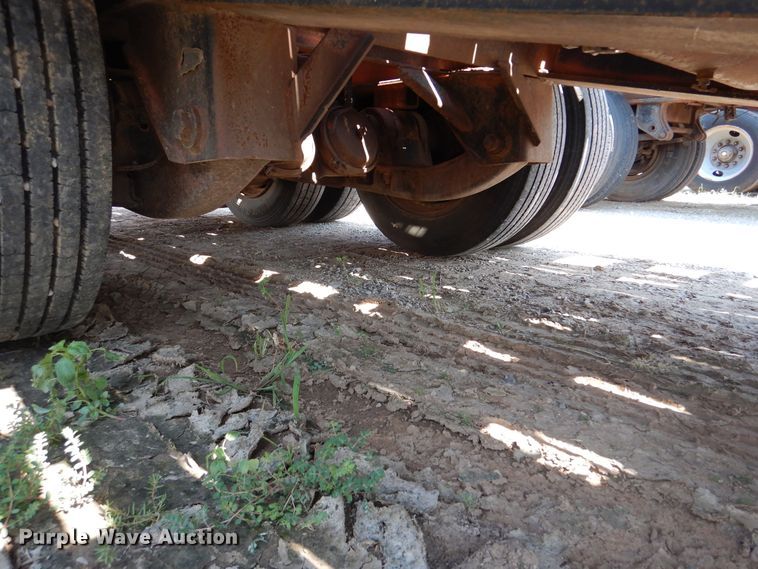 image for item DK2345 1987 Transcraft  drop deck trailer