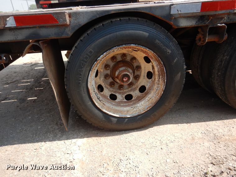 image for item DK2345 1987 Transcraft  drop deck trailer