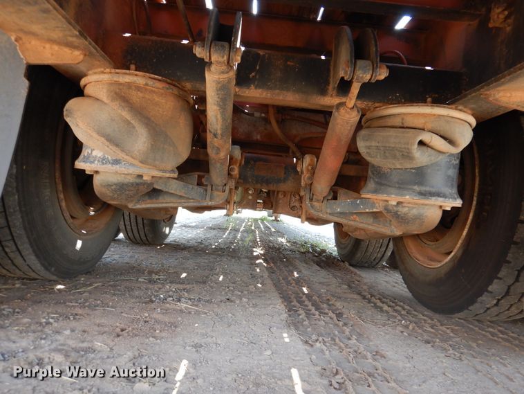 image for item DK2345 1987 Transcraft  drop deck trailer