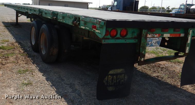 image for item DK2346 1984 Doresy  flatbed trailer