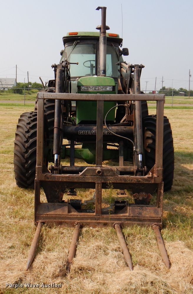 image for item DK2350 1989 John Deere 4455  MFWD tractor