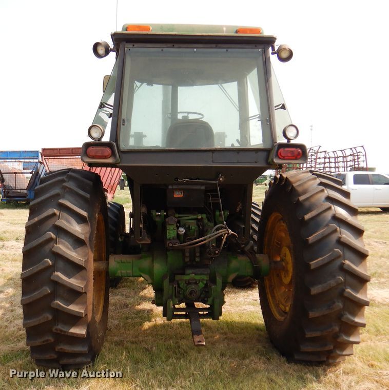 image for item DK2350 1989 John Deere 4455  MFWD tractor