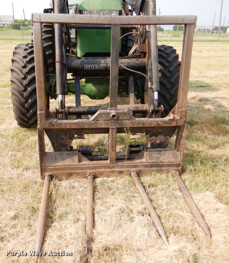 image for item DK2350 1989 John Deere 4455  MFWD tractor