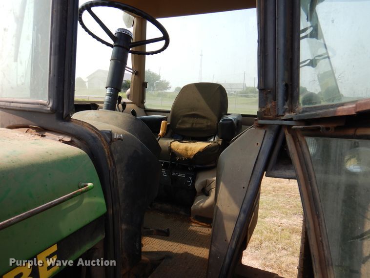 image for item DK2350 1989 John Deere 4455  MFWD tractor