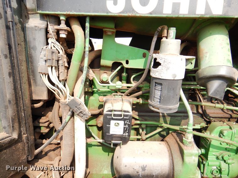 image for item DK2350 1989 John Deere 4455  MFWD tractor