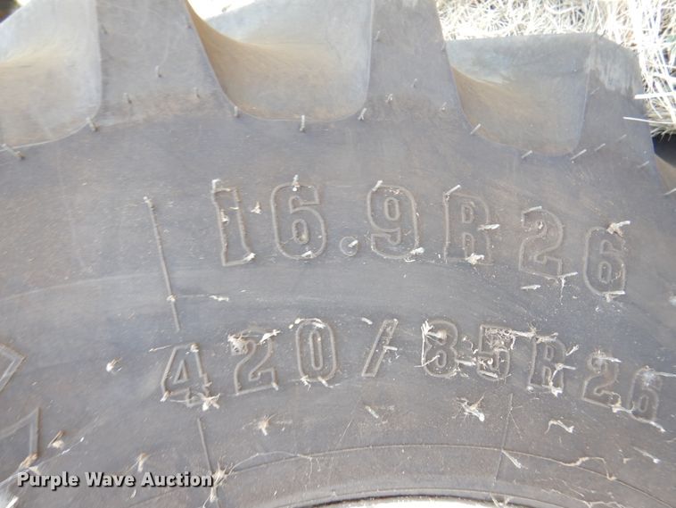 image for item DK2350 1989 John Deere 4455  MFWD tractor