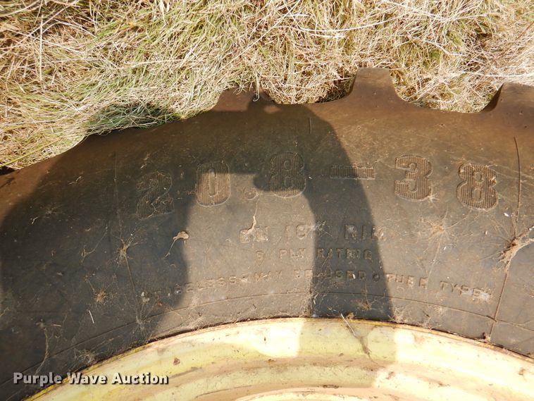 image for item DK2350 1989 John Deere 4455  MFWD tractor